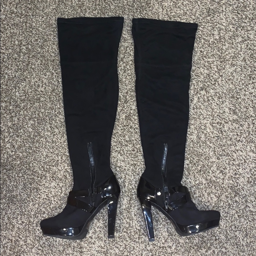 Thigh High (Jllucille Black) Boots